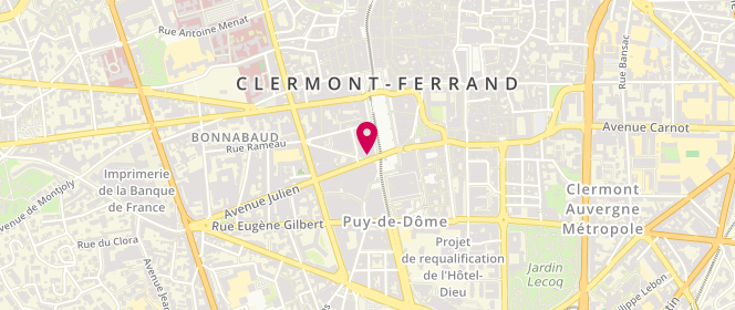 Plan de 5, 2 avenue Julien, 63000 Clermont-Ferrand