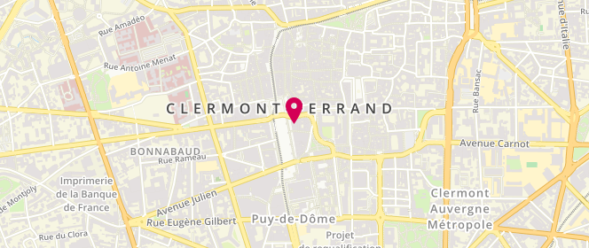 Plan de Chez Charles-Jaude, 9 place de Jaude, 63000 Clermont-Ferrand