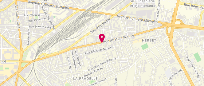 Plan de Barlot Dublet, 104 Rue Anatole France, 63000 Clermont-Ferrand