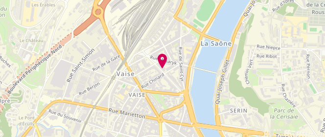 Plan de Fournil Vesia, 32 Rue Roger Salengro, 69009 Lyon