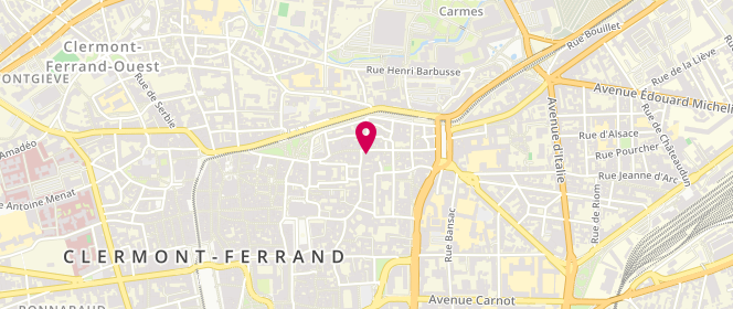 Plan de Boulangerie Moderne, 18 Rue du Port, 63000 Clermont-Ferrand