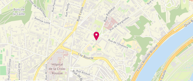Plan de Boulangerie de Margnolles, 28 Rue de Margnolles, 69300 Caluire-et-Cuire