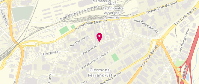 Plan de Boulangerie 63, 27 Rue Newton, 63000 Clermont-Ferrand