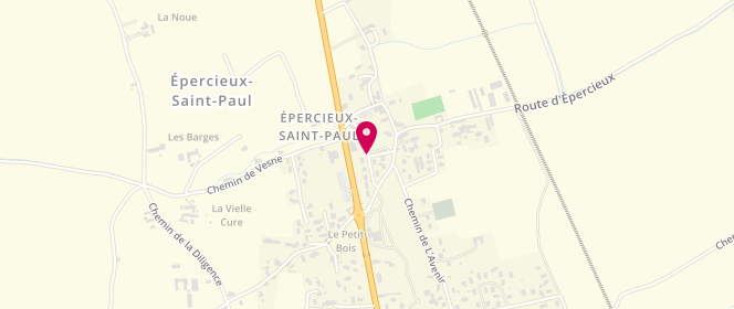 Plan de Local Commercial - Boulangerie, Mairie
Chemin des Ecoliers, 42110 Épercieux-Saint-Paul