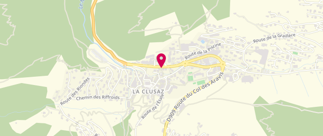 Plan de Boulangerie Maniez, 449 Route des Grandes Alpes, 74220 La Clusaz