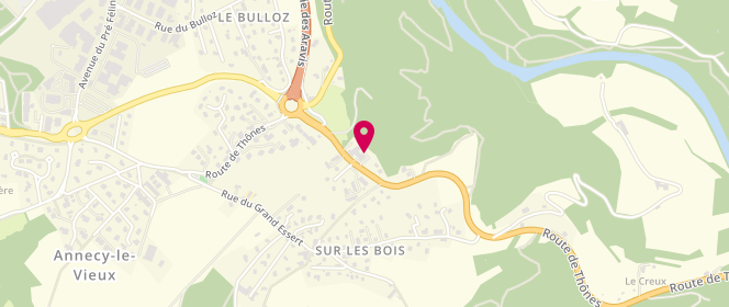 Plan de La Boulangerie, 111 Route de Thônes, 74940 Annecy