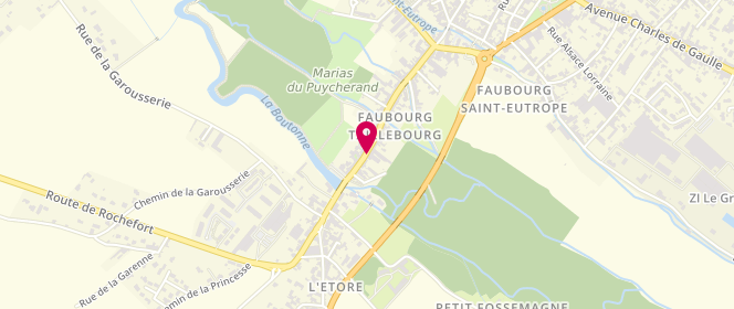 Plan de L'épi Del, 97 Faubourg Taillebourg, 17400 Saint-Jean-d'Angély