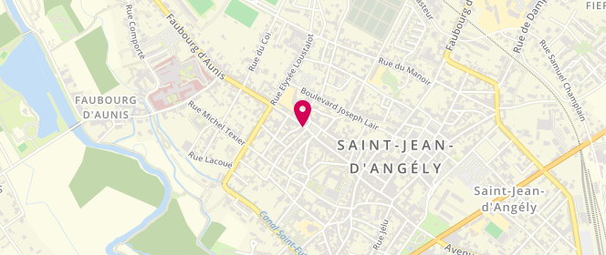 Plan de Délice des Anges, 57 Rue Gambetta, 17400 Saint-Jean-d'Angély
