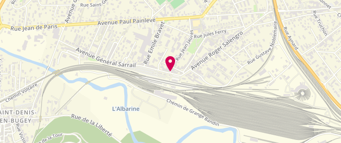 Plan de La Mie Dorée, 4 avenue du Général Sarrail, 01500 Ambérieu-en-Bugey