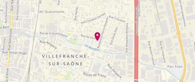 Plan de Elodie et Cyril Chol, 292 Rue de Verdun, 69400 Villefranche-sur-Saône