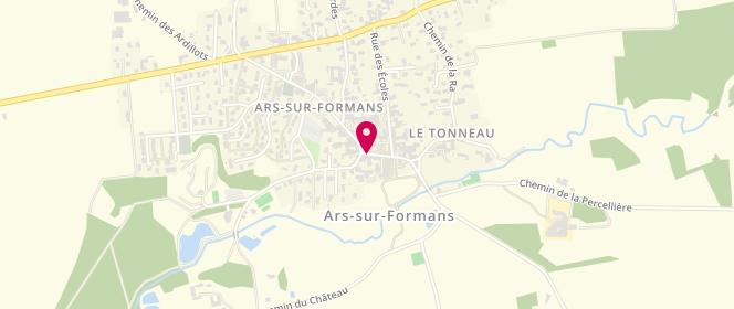 Plan de Boulangerie du Formans, 500 Rue Jean Marie Vianney, 01480 Ars-sur-Formans