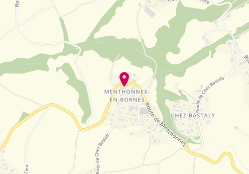 Plan de Le Fournil de Menthonay, 48 Place de la Mairie, 74350 Menthonnex-en-Bornes