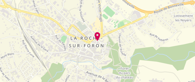 Plan de Boulangerie Losserand, 20 Rpe du Crétet, 74800 La Roche-sur-Foron