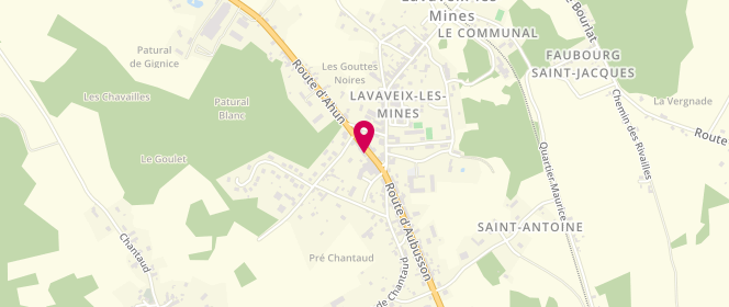 Plan de Berthe Jocelyn, 78 Route d'Ahun, 23150 Lavaveix-les-Mines