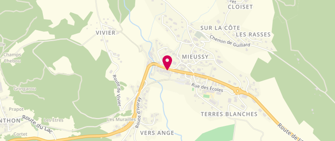 Plan de Aux Petits Plaisies de Mieussy, 447 Route de la Montagne, 74440 Mieussy