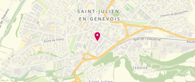 Plan de Merveilles de Pain, 4 le Mail, 74160 Saint-Julien-en-Genevois
