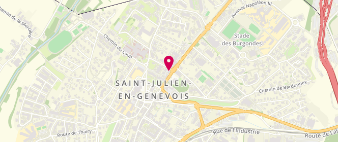 Plan de La Panière, 11 avenue de Genève, 74160 Saint-Julien-en-Genevois