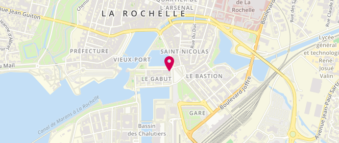 Plan de Briocherie Sicard, 6 Quai de la Georgette, 17000 La Rochelle