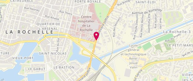 Plan de Le Fournil du Talmeunier, 63 Boulevard Joffre 2 Rue Flora Tristan, 17000 La Rochelle