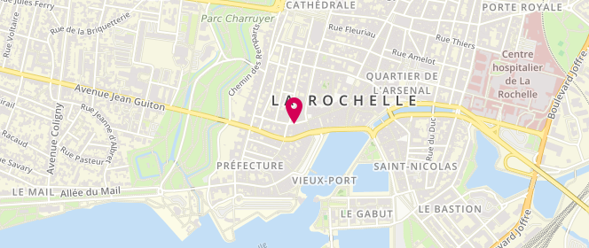 Plan de D'jolly, 13 Rue Chef de Ville, 17000 La Rochelle