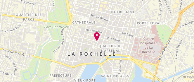 Plan de Maison Deneux, 19-21 Av. Du Général Leclerc, 17000 La Rochelle