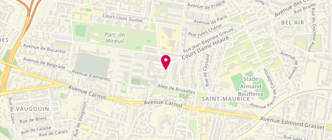 Plan de Aux Gourmets de la Place, 11 avenue Robert Schuman, 17000 La Rochelle