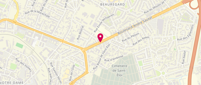 Plan de Le Sautel, 40 Boulevard Andre Sautel, 17000 La Rochelle