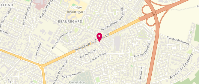Plan de Le Fournil N 1, 90 Boulevard André Sautel, 17000 La Rochelle