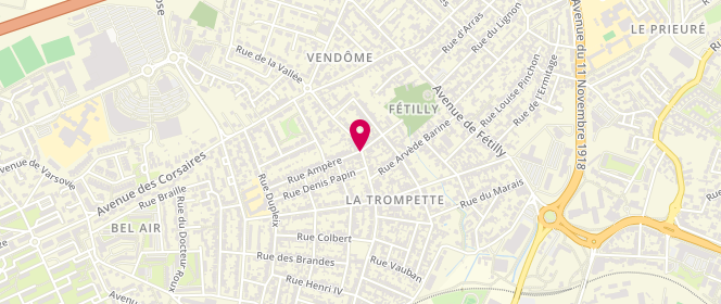 Plan de Boulangerie M, 127 avenue du Lieutenant-Colonel Bernier, 17000 La Rochelle
