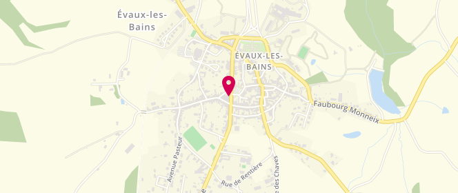 Plan de Bouriquat Pascal, 26 Rue de Verdun, 23110 Évaux-les-Bains