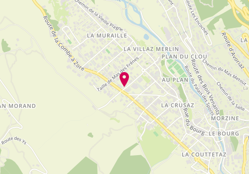 Plan de Boulangerie Tavernier et Fils, Hotel de la Falaise
Place de la Falaise Avoriaz, 74110 Morzine