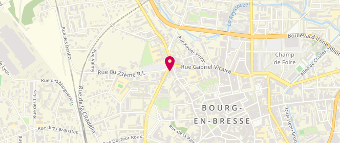 Plan de L'Ami d'pain, 41 Rue Bourgmayer, 01000 Bourg-en-Bresse