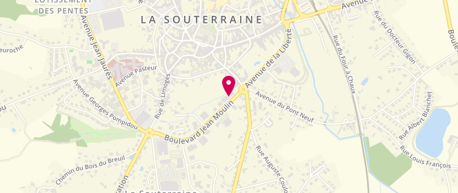 Plan de Croque2Dent, La
19 Boulevard Jean Moulin, 23300 La Souterraine