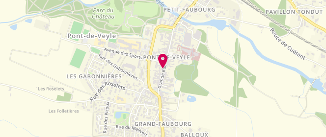 Plan de Boulangerie AMEDRO SNRQ, 72 Grande Rue, 01290 Pont-de-Veyle