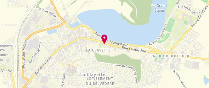 Plan de Augagneur, 22 Rue Lamartine, 71800 La Clayette