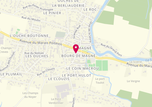 Plan de Boulangerie la Pistorelle, 37 Grande Rue, 79460 Magné
