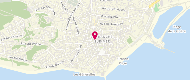 Plan de Bonnin Frères, 12 avenue de la Plage, 85360 La Tranche-sur-Mer