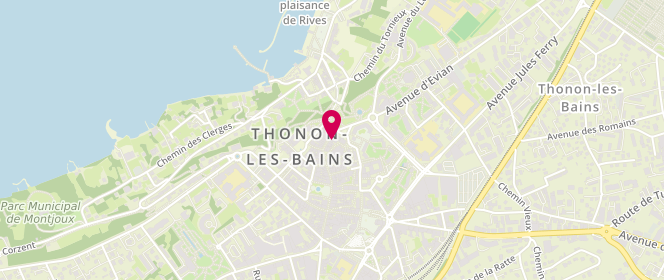 Plan de Le Mirliton, 79 Grande Rue, 74200 Thonon-les-Bains