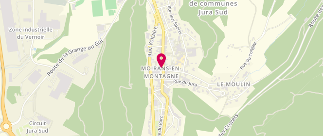 Plan de Banette, Rue Roussin, 39260 Moirans-en-Montagne