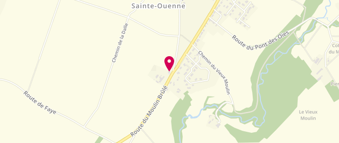Plan de La Boulange de Rose-Elise, 4 Route du Moulin Brûle, 79220 Sainte-Ouenne