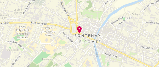 Plan de La Lutine, 31 Rue Georges Clemenceau, 85200 Fontenay-le-Comte