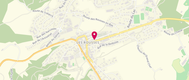 Plan de Boulangerie Pâtisserie du Noirmont, 119 Route du Noirmont, 39220 Les Rousses