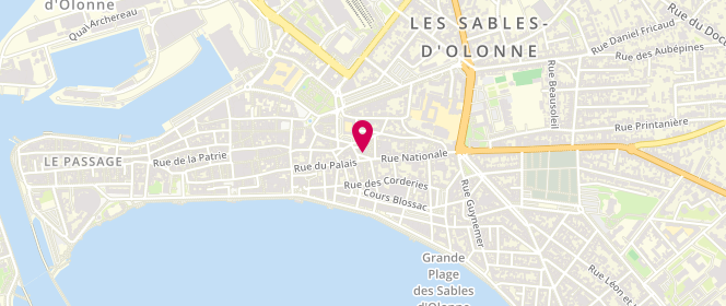 Plan de Nos Saveurs Sont Les Notres, 62 Rue Nationale, 85100 Les Sables-d'Olonne