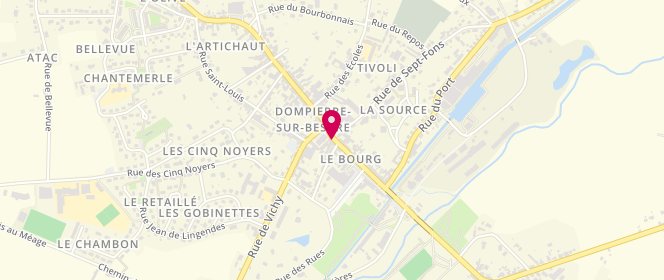 Plan de Banette, 16 Grande Rue Grande Rue, 03290 Dompierre-sur-Besbre