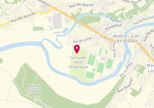 Plan de Brioche et pâte à Choux, 10 Rue de la Boulaye, 85320 Mareuil-sur-Lay-Dissais