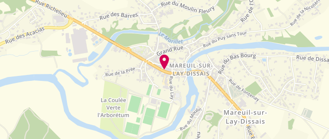 Plan de L'Épi Mareuillais, 18 Rue Hervé de Mareuil, 85320 Mareuil-sur-Lay-Dissais