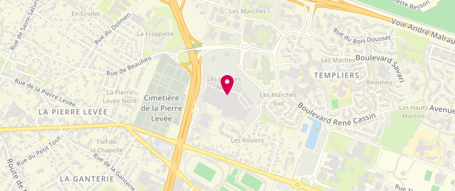 Plan de Espace Gourmand Roger Sicard, 2 avenue de Lafayette, 86000 Poitiers