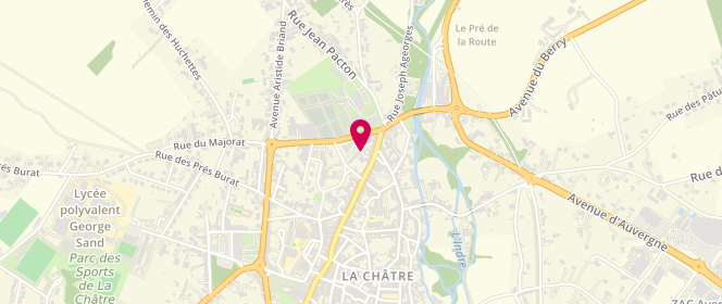 Plan de Auroy Villatte, 36 Rue Nationale, 36400 La Châtre