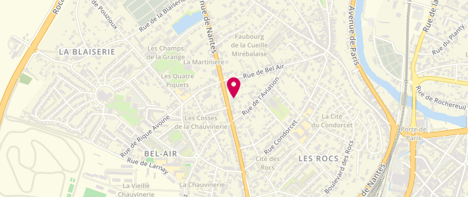 Plan de Carlier Créateur d'Envies, 336 avenue de Nantes, 86000 Poitiers