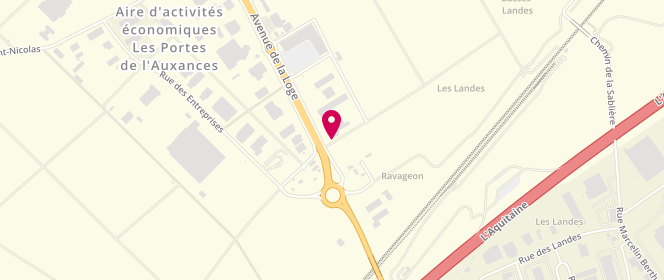 Plan de La Corbeille à Pains, 62 avenue de la Loge, 86440 Migné-Auxances
